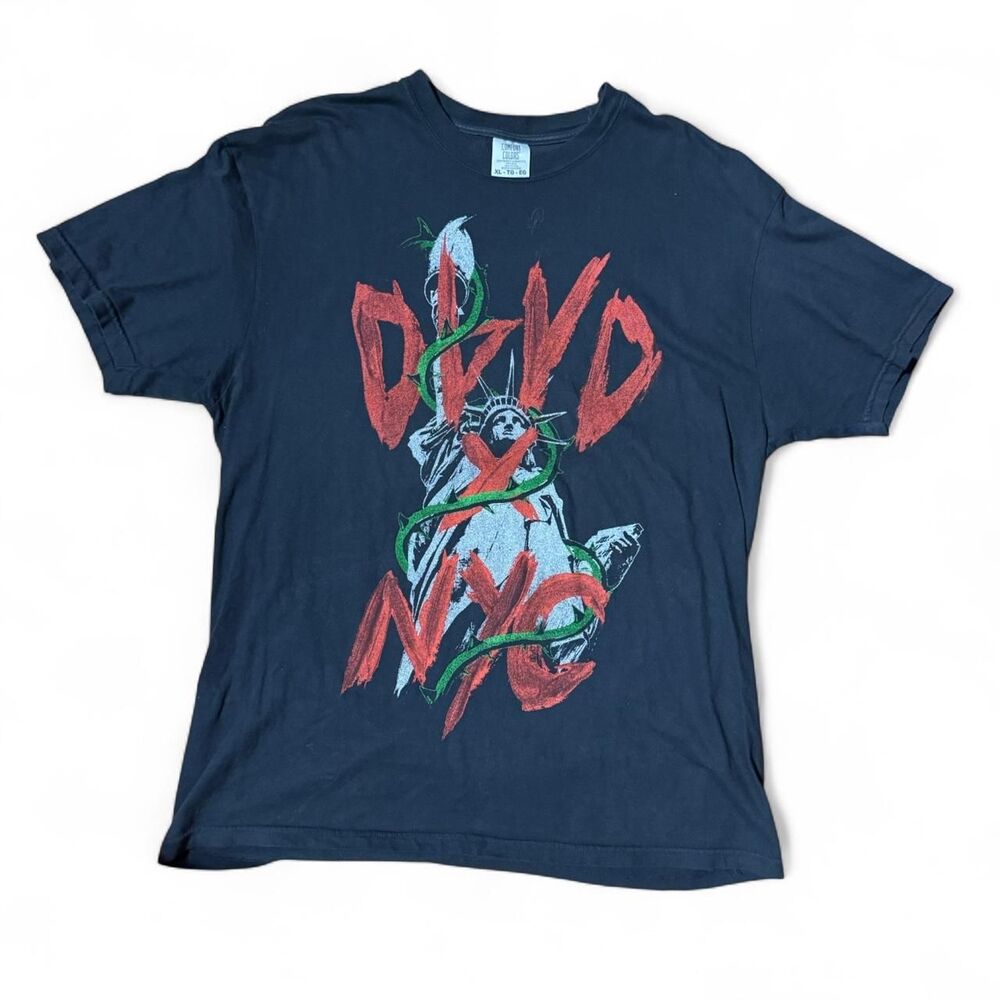 SIGNED D4vd NYC 2023 Pop Up T Shirt Exclusive Size XL